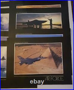 The US Air Force Lithograph Series Set #36 New Complete (B)
