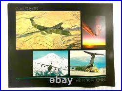 The U. S Air Force Reserves Lithograph Series Set #1 Full Set Rare 1st Set