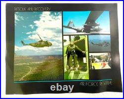 The U. S Air Force Reserves Lithograph Series Set #1 Full Set Rare 1st Set