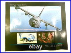 The U. S Air Force Reserves Lithograph Series Set #1 Full Set Rare 1st Set