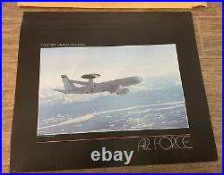 The Us Air Force Lithograph Series #40 With 9 prints