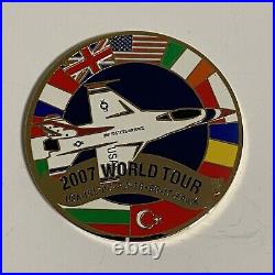 Thunderbirds 2007 World Tour USAF United States Air Force Challenge Coin