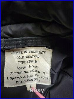 Type CPW-36 Jacket, Intermediate Cold Weather, Size L, USA, Spiewak & Sons