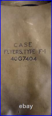 Type F-1 Flyers Case Early Ejection Seat Survival Kit Bag (Bag Only)