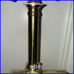 UNITED STATES AIR FORCE BRASS 2 Pull TABLE LAMP USAF Seal Military Excelsior U. S