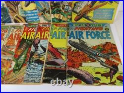 UNITED STATES FIGHTING AIR FORCE 2-28 SET (miss10bks) WAR 1952-1956 (s 15968)
