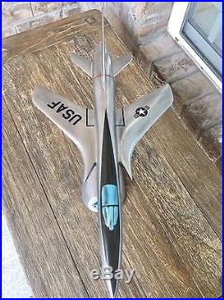 USAF 1960's Verkuyl Republic F-105B Thunderchief 1/50 Metal Model Airplane