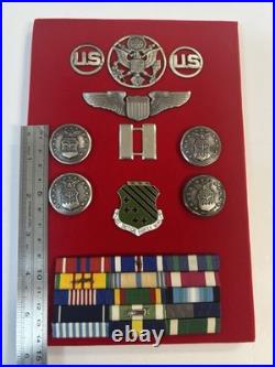 USAF 1st Tactical Fighter Wing Officer Lot Of 11 Free Shipping W@W