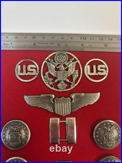 USAF 1st Tactical Fighter Wing Officer Lot Of 11 Free Shipping W@W