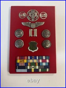 USAF 1st Tactical Fighter Wing Officer Lot Of 11 Free Shipping W@W