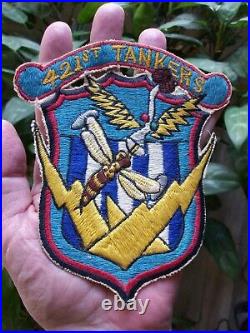 USAF 421st Air Refueling Squadron 5.50in Japanese-Made Patch