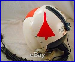 USAF 460th Fighter Interceptor Squadron Pilot Helmet withOXYGEN MASK (GREAT FIND)