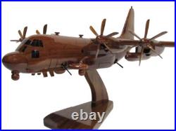 USAF AFSOC Air Force AC-130 AC-130J Ghostrider Gunship Wood Wooden Model New