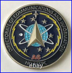 USAF AFSPC Air Force SPACE COMMAND Directorate of Comm & Info Peterson AFB CO