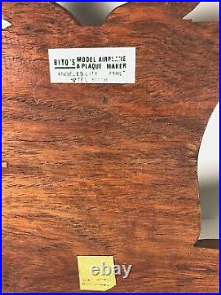 USAF AIR FORCE MASTER LSO Landing SIGNAL OFFICER/Air TRAFFIC CONTROL Wood Plaque