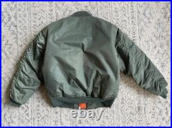 USAF AUXILIARY CIVIL AIR PATROL FLYERS JACKET 62 WISCONSIN VINTAGE Small Medium