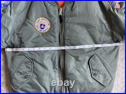 USAF AUXILIARY CIVIL AIR PATROL FLYERS JACKET 62 WISCONSIN VINTAGE Small Medium