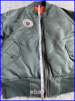 USAF AUXILIARY CIVIL AIR PATROL FLYERS JACKET 62 WISCONSIN VINTAGE Small Medium