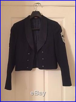 USAF Air Force AF Enlisted Women's Mess Dress Uniform Sz14 Coat 12 Skirt