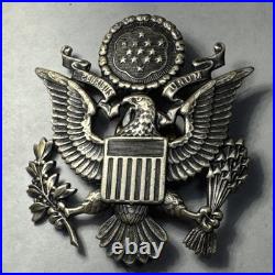 USAF Air Force Hat Emblem Eagle Tests for Silver SS-949