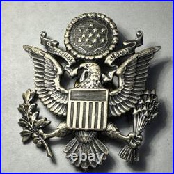 USAF Air Force Hat Emblem Eagle Tests for Silver SS-949