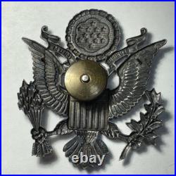 USAF Air Force Hat Emblem Eagle Tests for Silver SS-949