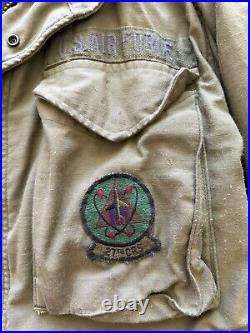 USAF Air Force Jacket Tactical Air Command / 27th CRS Patch