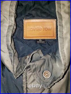 USAF Air Force Jacket Tactical Air Command Savile Row Bomber Jacket XL Green Zip