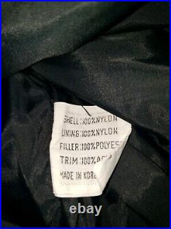USAF Air Force Jacket Tactical Air Command Savile Row Bomber Jacket XL Green Zip
