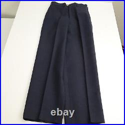 USAF Air Force Mens 37R Small Dress Blues Uniform Jacket and Pants 31x30 1949