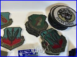 USAF Air Force Patches 91 Pcs. Silver Lobos/Tsgt/35th tactical fighter wing MORE