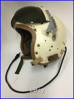 USAF Air Force Pilot Flight Helmet P1 P-1 converted Early no rail P-4 RARE LITE