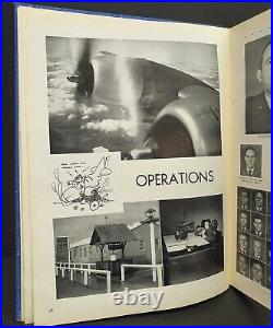 USAF Air Force Yearbook at RAF Mildenhall and RAF Lakenheath 1953 England 3910th