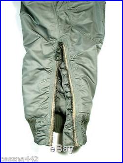 USAF Aircraft Trousers Air Crew Heavy F-1B Air Force Extreme Cold Suit Pants