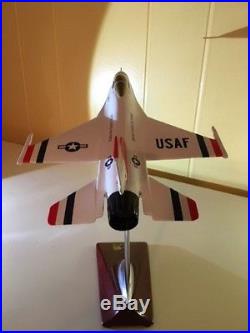 USAF Airplane Thunderbird F-16 SCALE 1/48 Fiberglass