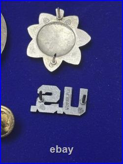 USAF Aviation Officer Collection Lot Of 12 Pins Ribbons Rank Buttons Patch WOW