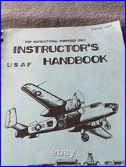 USAF B-25 Mitchell Bomber Instrument Pilot Instructor School Handbook Moody AFB