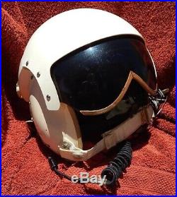 USAF Combat Pilot Helmet Type HGU-26/P By Gentex, Large with Boom Mike, Complete