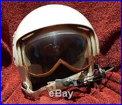 USAF Combat Pilot Helmet Type HGU-26/P By Gentex, Large with Boom Mike, Complete