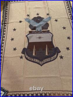 USAF Department of the Air Force Official Seal 70 X 52 Tapestry Throw- NEW