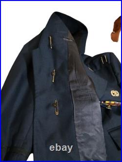 USAF Dress Blue Jacket Ribbons Medals VTG 1997 National Guard Size 44 Reg VTG