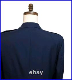 USAF Dress Blue Jacket Ribbons Medals VTG 1997 National Guard Size 44 Reg VTG