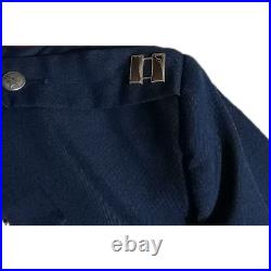 USAF Dress Blue Jacket Ribbons Medals VTG 1997 National Guard Size 44 Reg VTG