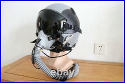 USAF F-15 Fighter pilot flyer's helmet HGU-55/p + oxygen mask MBU-12