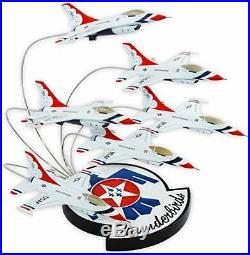 USAF F-16 Thunderbirds Formation Set 6 Desk Top Display 1/72 Model ES Airplanes