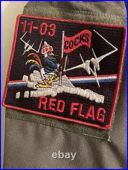 USAF Flight Suit 67th FS Fighting Cocks Red Flag Northern Edge 2017 FAIPMAFIA IP