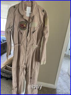 USAF Flight Suit One Star General U-2 9th Maintenance Squadron Beale AFB Sz 42R