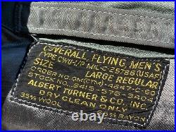 USAF Flying Men's Insulated Coveralls Overalls Large Regular Albert Turner & Co
