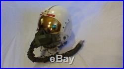 USAF HGU-2A/P Fighter Pilot Flight Helmet with Mask, Sock, Helmet Bag Prominence