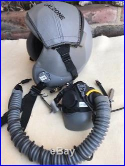 USAF HGU-55/P Combat Edge Jet Helmet MBU-20/P Oxygen Mask & Anti-G Suit Named
